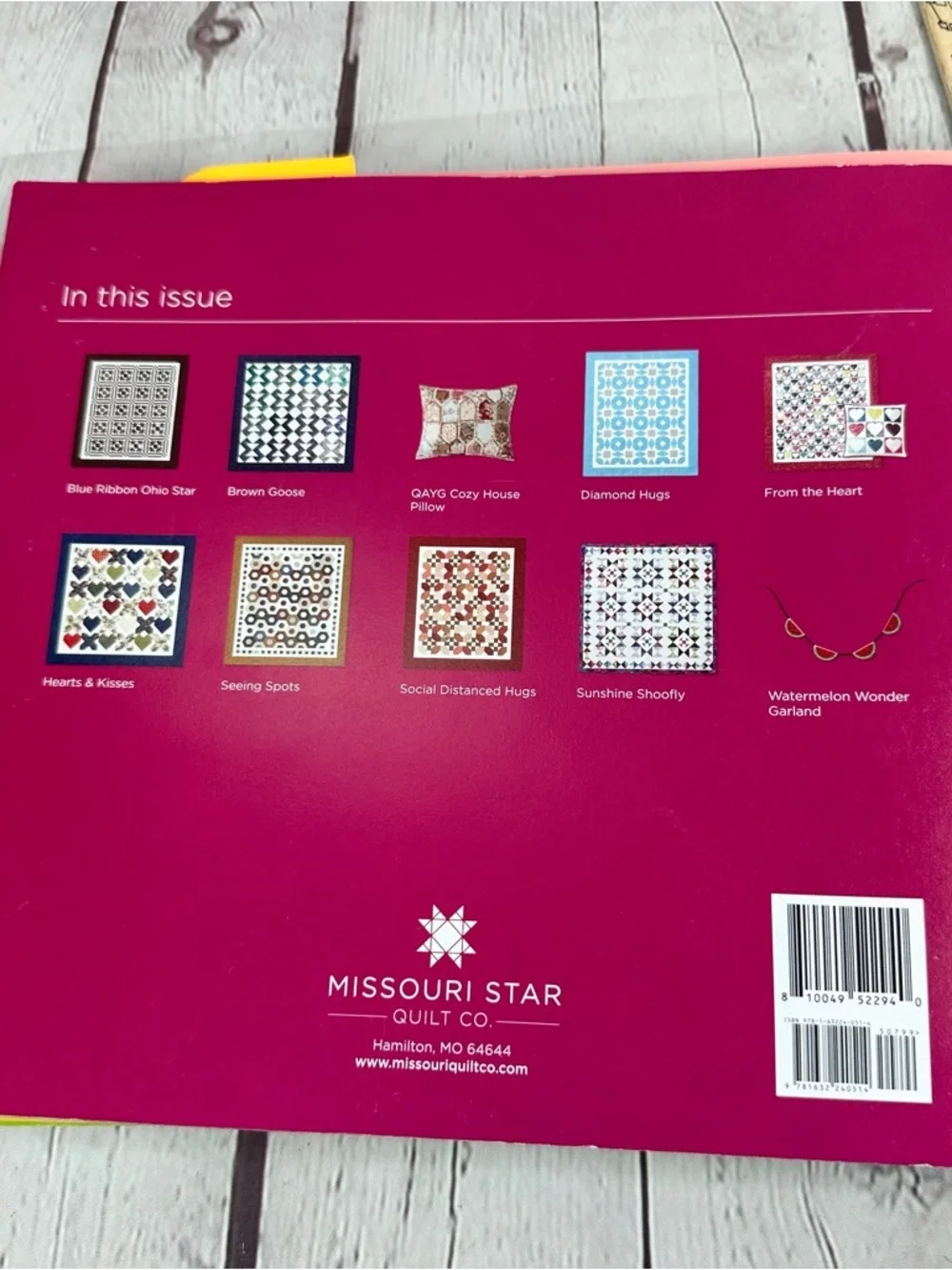 2021 Missouri Star BLOCK Quilt Idea Books - Set of 3 handmade cottagecore